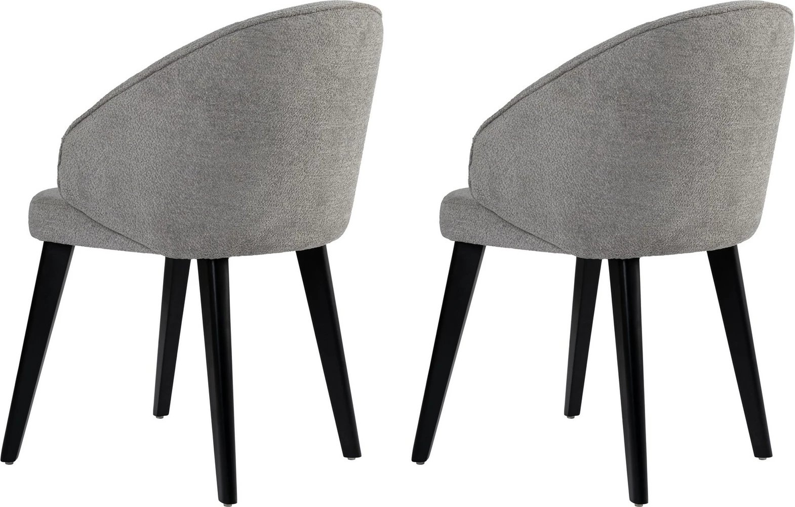 Set karrigesh (2 copë) Skye Decor, Bentley, gri, e zezë