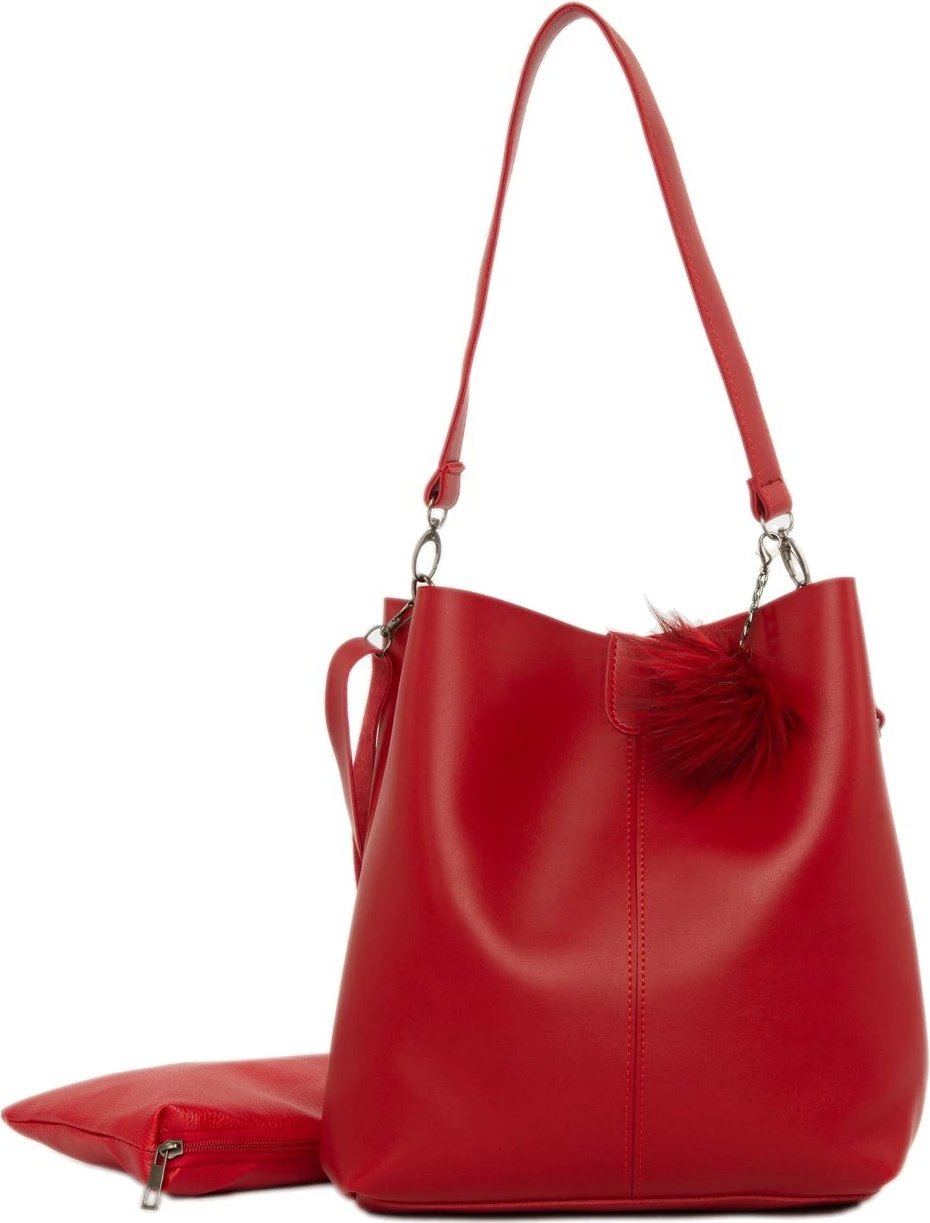 Çantë shpatulle Zoozie Bags, e kuqe, 2770 - 38273