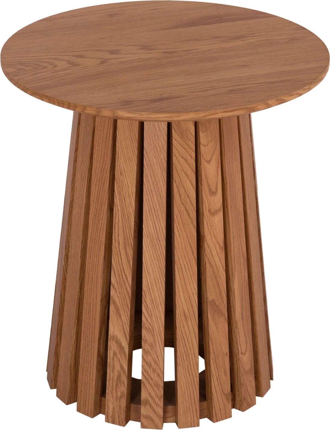 Tavolinë anësore TALBERT FH18025 MDF ngjyrë druri natyral Φ45x50,5Hcm.