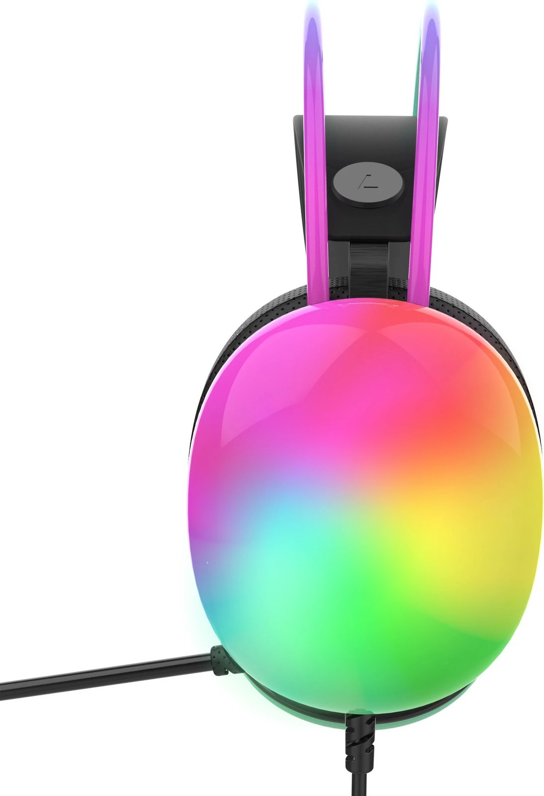 Kufje gaming Inca IGK-X8S, 7.1, USB, RGB-LED, e zezë