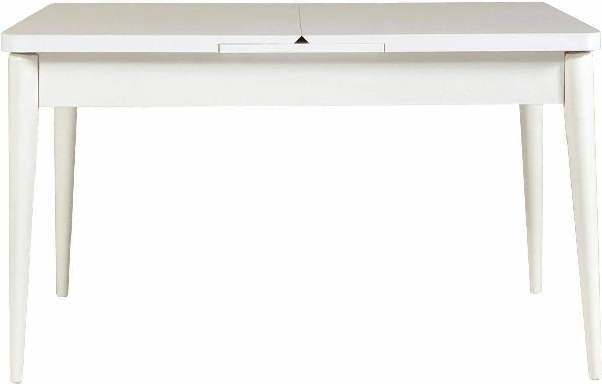 Set tavoline me karrige të zgjatshme për ngrënie (4 copë), Skye Decor, Vina 0900 - 3, e bardhë, stone