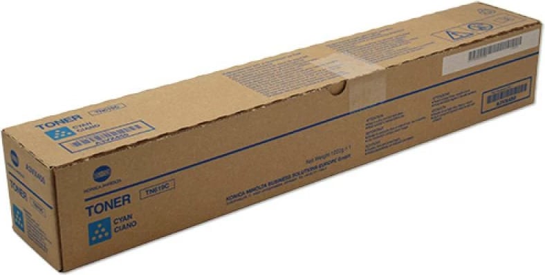 Toner, Konica Minolta, TN-619C (A3VX450), rendiment deri 24,000 faqe, cyan
