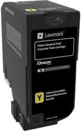 Toner, Lexmark, 74C2SYE, standard capacity 5500-8800 faqe, verdhë