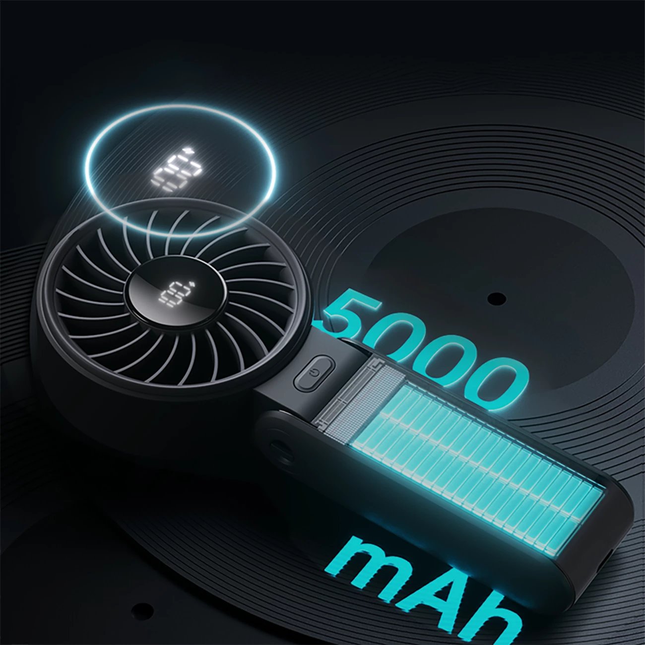 Ventilator dore Jisulife Life7, 3600mAh, USB-C, i zi