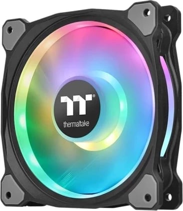 Ventilatorë kasa Thermaltake Riing Duo 14 RGB 140mm 3 copë, me LED shumëngjyrësh
