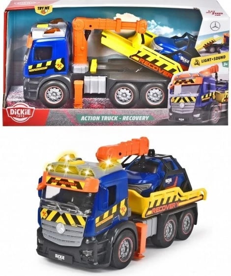 Lodër kamion rikuperimi Dickie Toys 203745016, Multikolor
