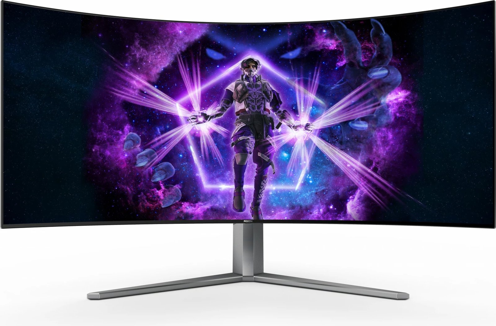 Monitor gaming AOC AGON PRO AG456UCZD, 45 inç, OLED, 3440x1440, 240Hz, i zi