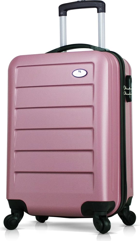 Valixhe Zoozie Bags, ngjyrë rozë e artë, 6578