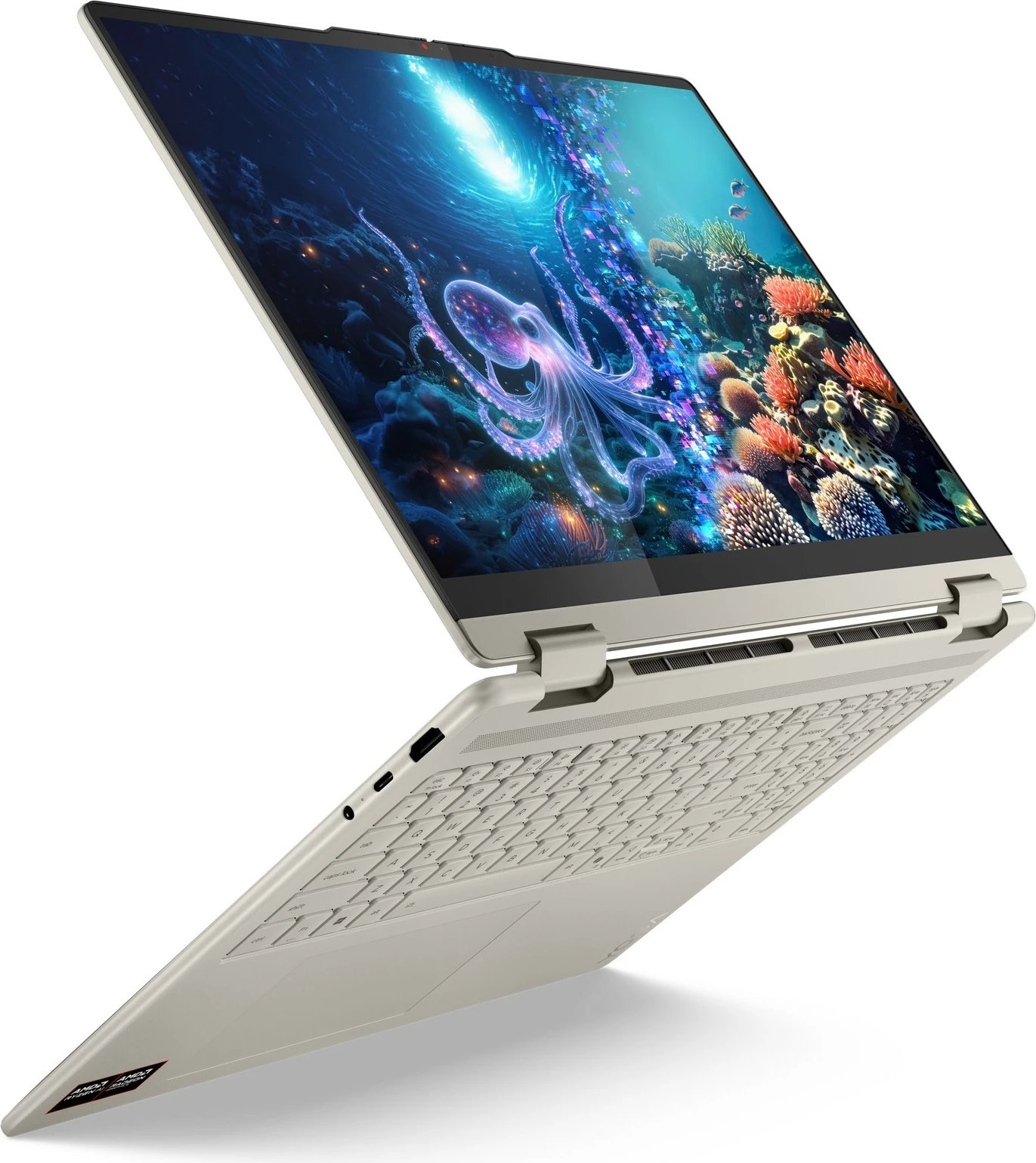 Kompjuter Lenovo Yoga 7 16AKP10, 16GB RAM, 1TB SSD, 16 inç, konvertues, argjend