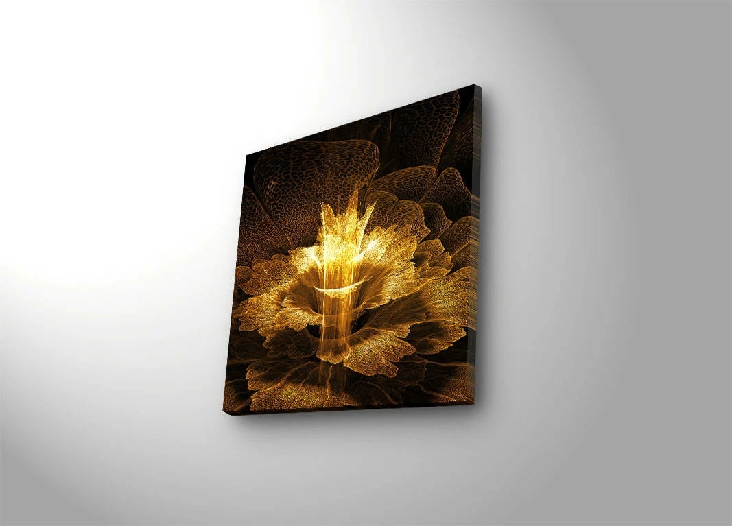 Pikturë dekorative me drita LED, Wallity, 4040DACT-6, shumëngjyrëshe, 40x40cm