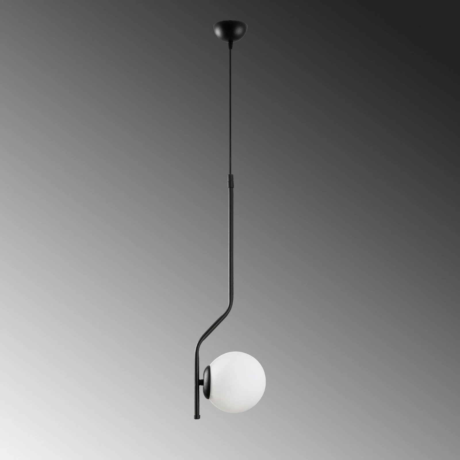 Llambë tavani Opviq Tulıp, ngjyrë e zezë, 70-100cm Llambë tavani Opviq Tulıp, ngjyrë e zezë, 70-100cm