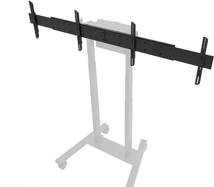 Adapter dy-ekranësh për mbajtëse, Neomounts ADM-875BL2, 42-65 inç, VESA deri 2000x600, deri 50 kg për ekran (100 kg max), për FL55-875BL1/WL55-875BL1, zi