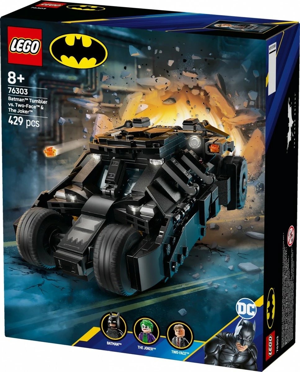 Set LEGO Batman Tumbler 76303 me 429 pjesë, për fëmijë, plastikë