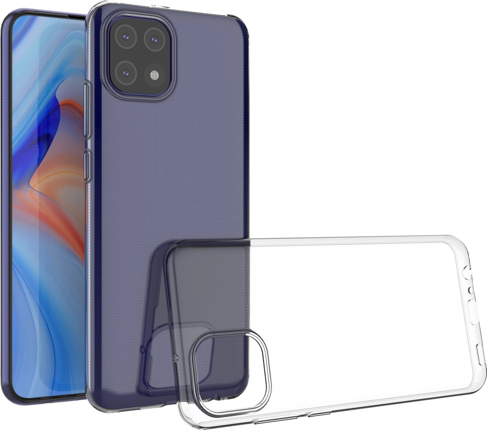 Mbështjellës Hurtel Ultra Clear 0.5mm për Samsung Galaxy A03, Transparent