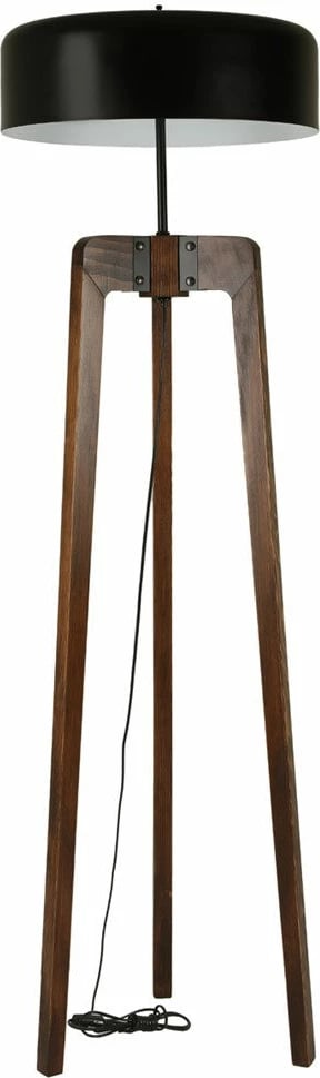 Llambë dyshemeje Opviq, ngjyrë arre dhe e zezë, 170cm