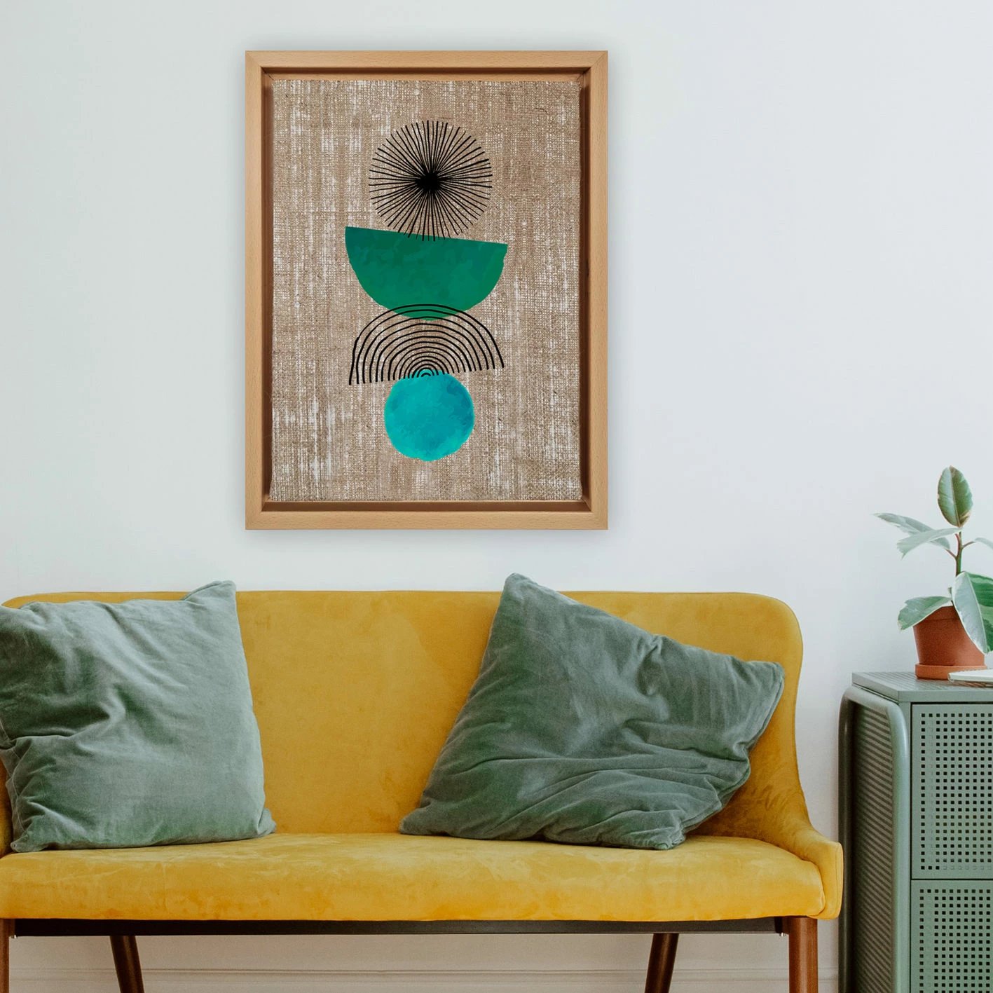 Pikturë dekorative në kanavacë, shumëngjyrëshe, Wallity, LNJ319906281923, 36x46cm