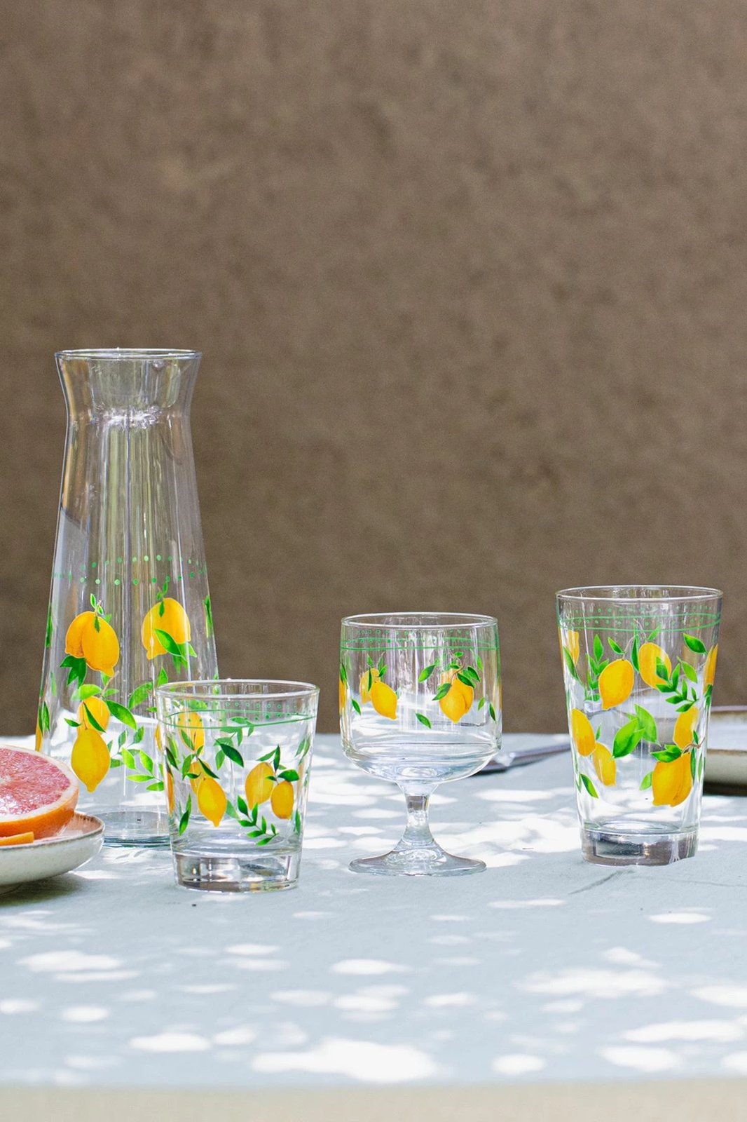 Set gotash prej qelqi (4 copë), Hermia Concept, Bodrum 275