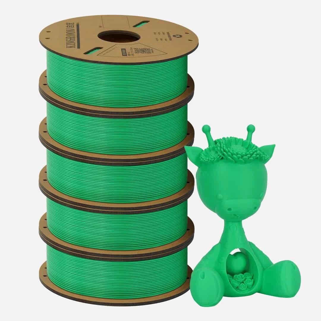 Kingroon Printer Filament (Gjelbërt)