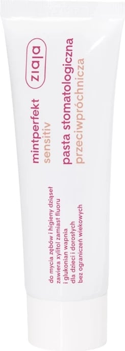 Pasta për dhëmbë Ziaja Mintperfekt Sensitive Anti-Caries 75ml
