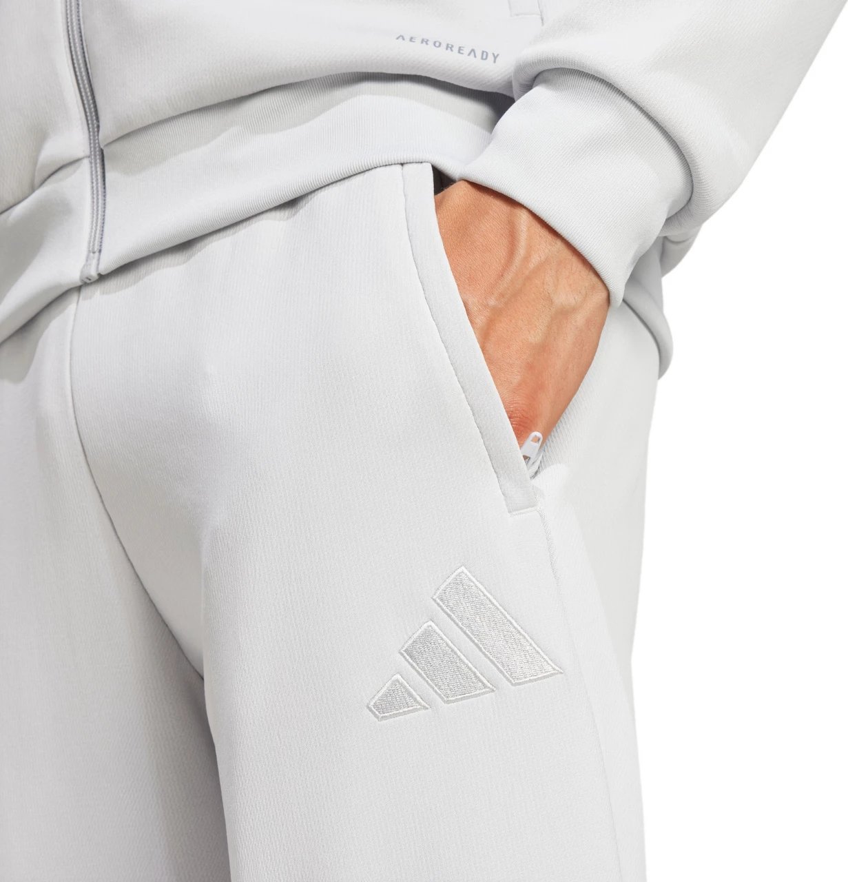 Pantallona sportive për meshkuj adidas, gri