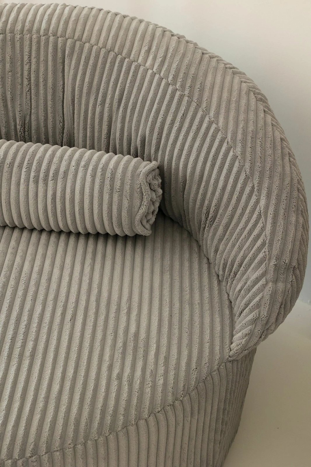 Set divan një vendësh me puf, Atelier del Sofa, anthracite