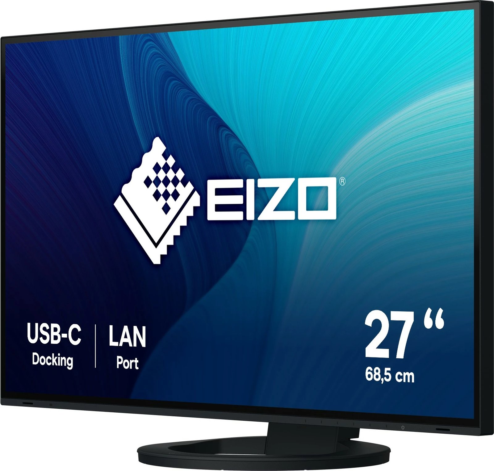 Monitor Eizo FlexScan EV2795-BK, 27", Quad HD, LED, i zi