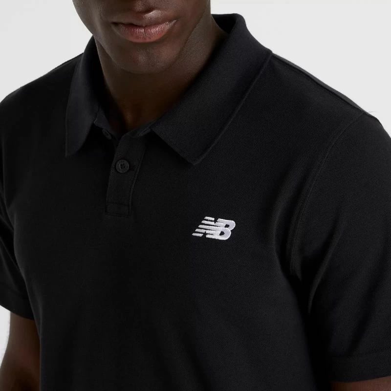 Maicë polo për meshkuj New Balance, e zezë
