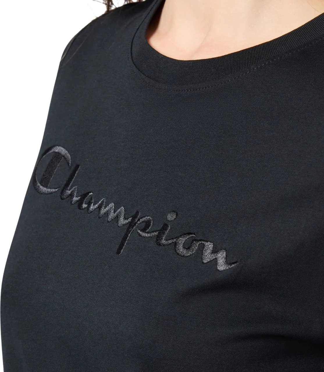 Maicë për femra Champion, e zezë