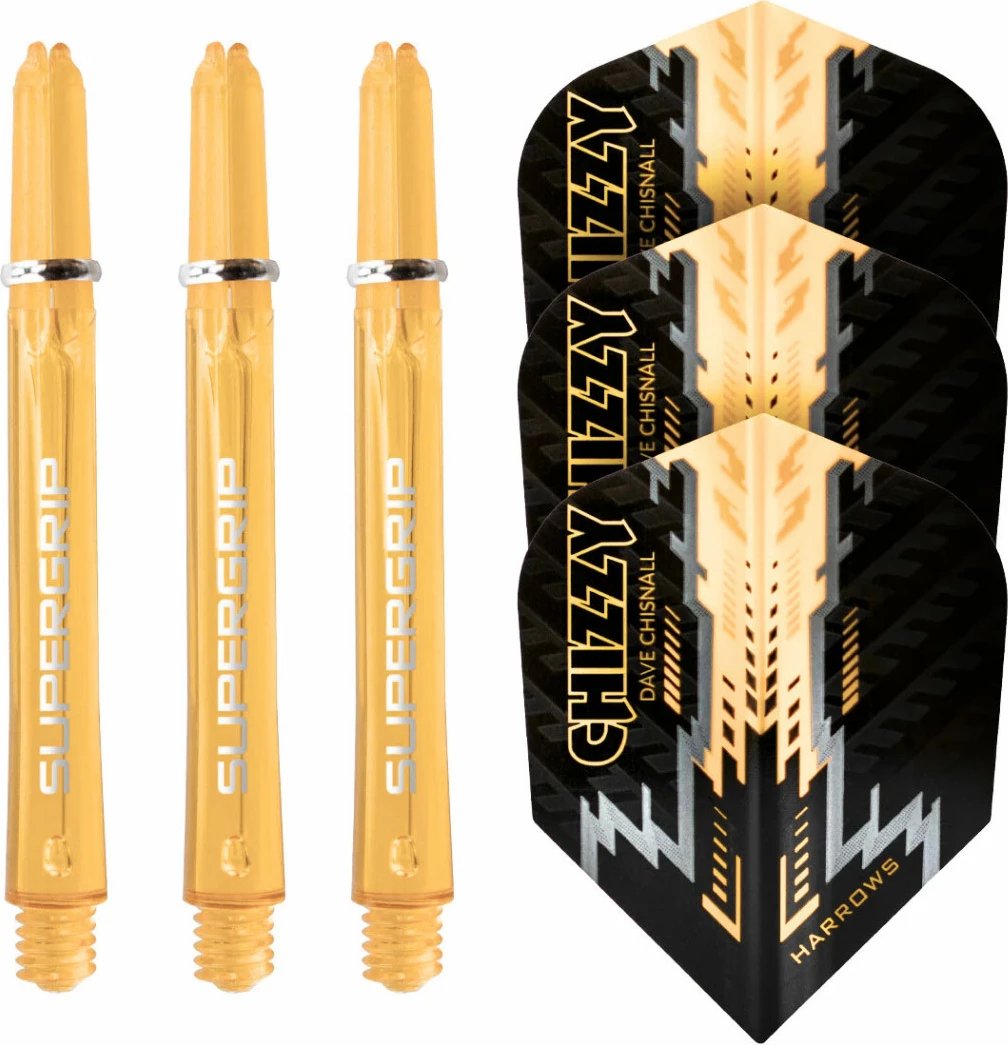 Aksesorë darts Harrows, të verdhë