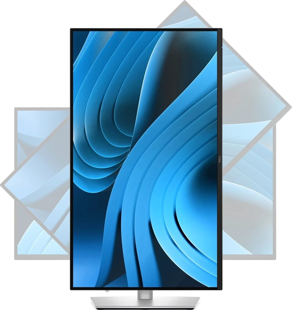 Monitor Dell Pro Plus P2725D, 27", Quad HD, LCD, Zi/Argjendtë