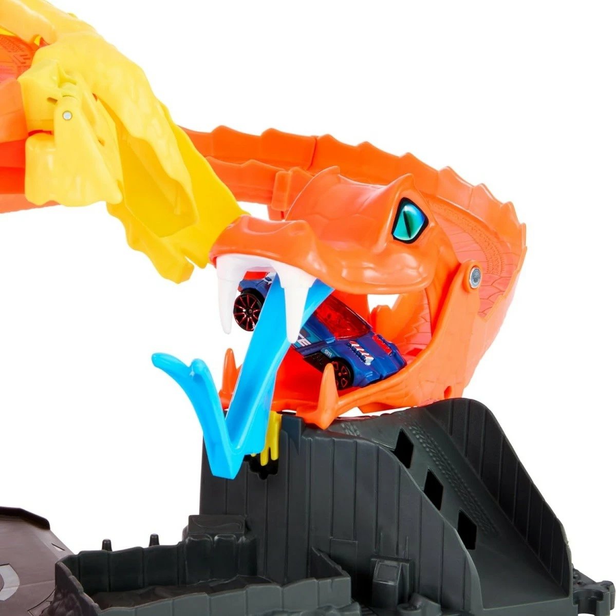 Set pistë lodër Hot Wheels City Odjazdowa Pizza Cobra Attack, plastikë, shumëngjyrëshe
