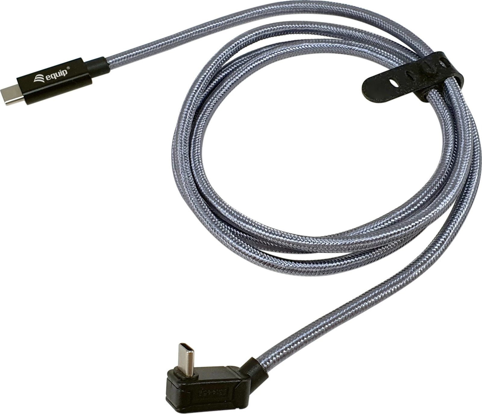 Kabëll USB C në USB C Equip 128421, 1m, 20Gbps, 240W, 4K/60Hz, i zi