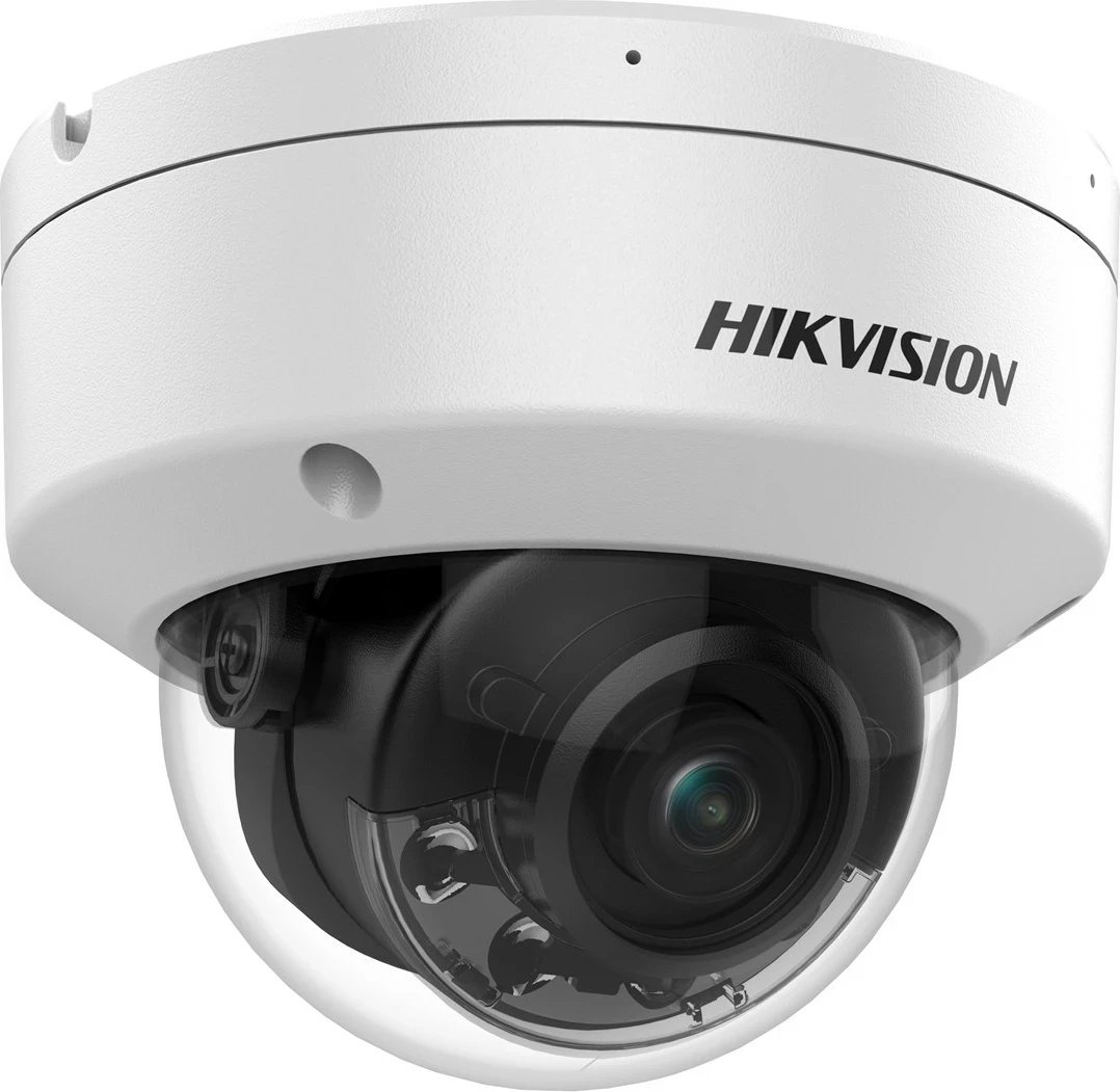 Kamerë sigurie IP Hikvision DS-2CD2187G2H-LISU(2.8mm)(eF), 8 MP, Dome, Bardhë