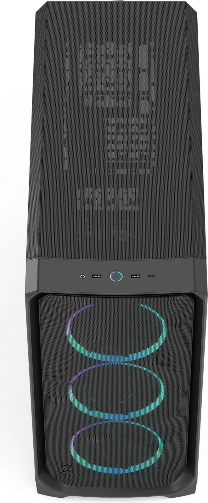 Kasë Fractal Design Meshify 3 XL, midi tower, RGB, xham i temperuar, e zezë