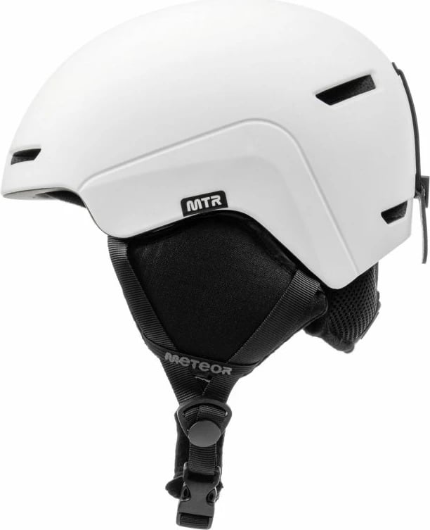Helmetë ski Meteor, për meshkuj dhe femra, e bardhë