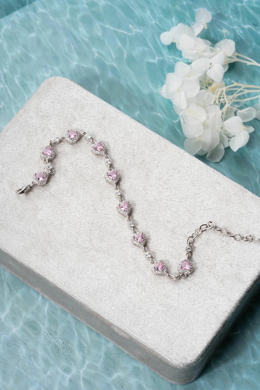 Byzylyk argjendi, ngjyrë argjendi dhe rozë, Jumeon, NRZ1000332