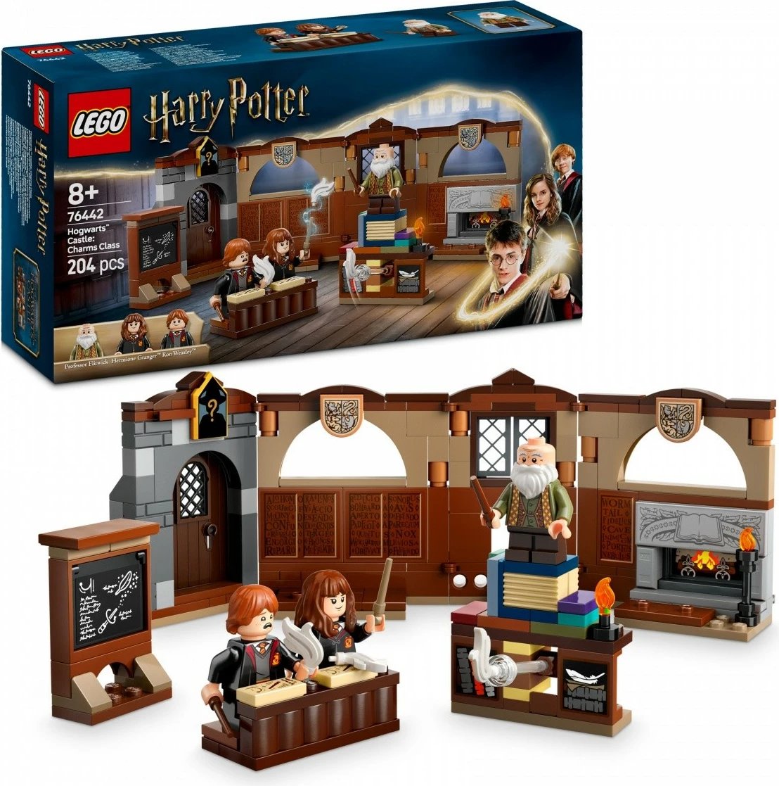 Set LEGO Harry Potter 76442 Hogwarts Castle: Spells and Charms Class, 204 pjesë