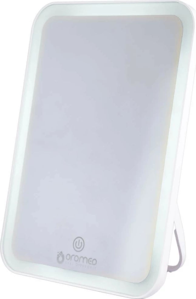 Pasqyrë Oromed Gold-Mirror Led x, ndriçim LED, ngjyrë e bardhë