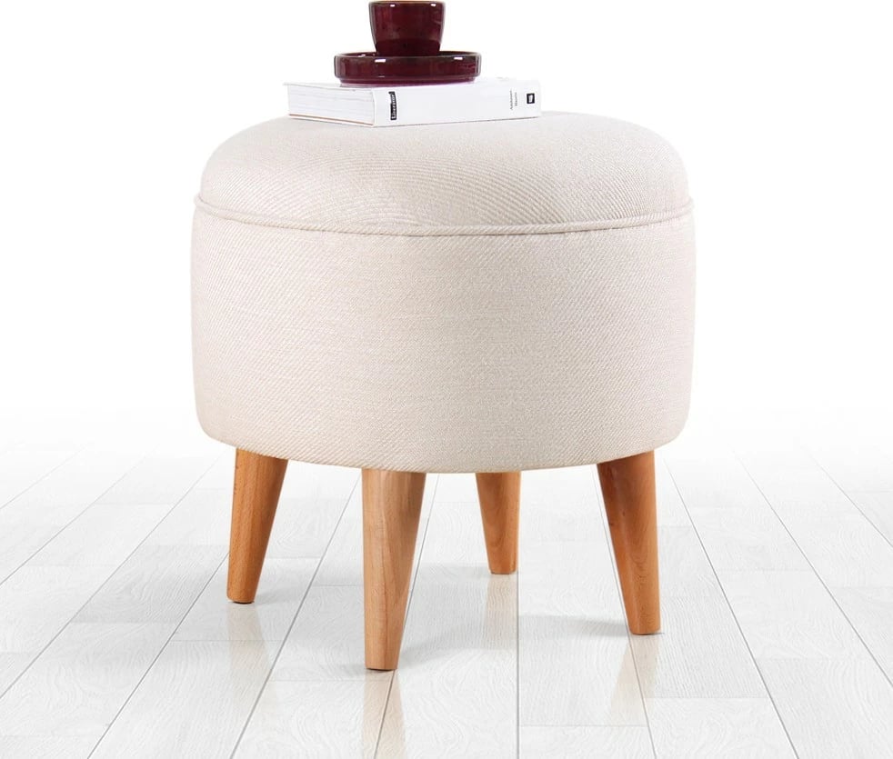 Puf Bohemian, krem, Moouv 7092