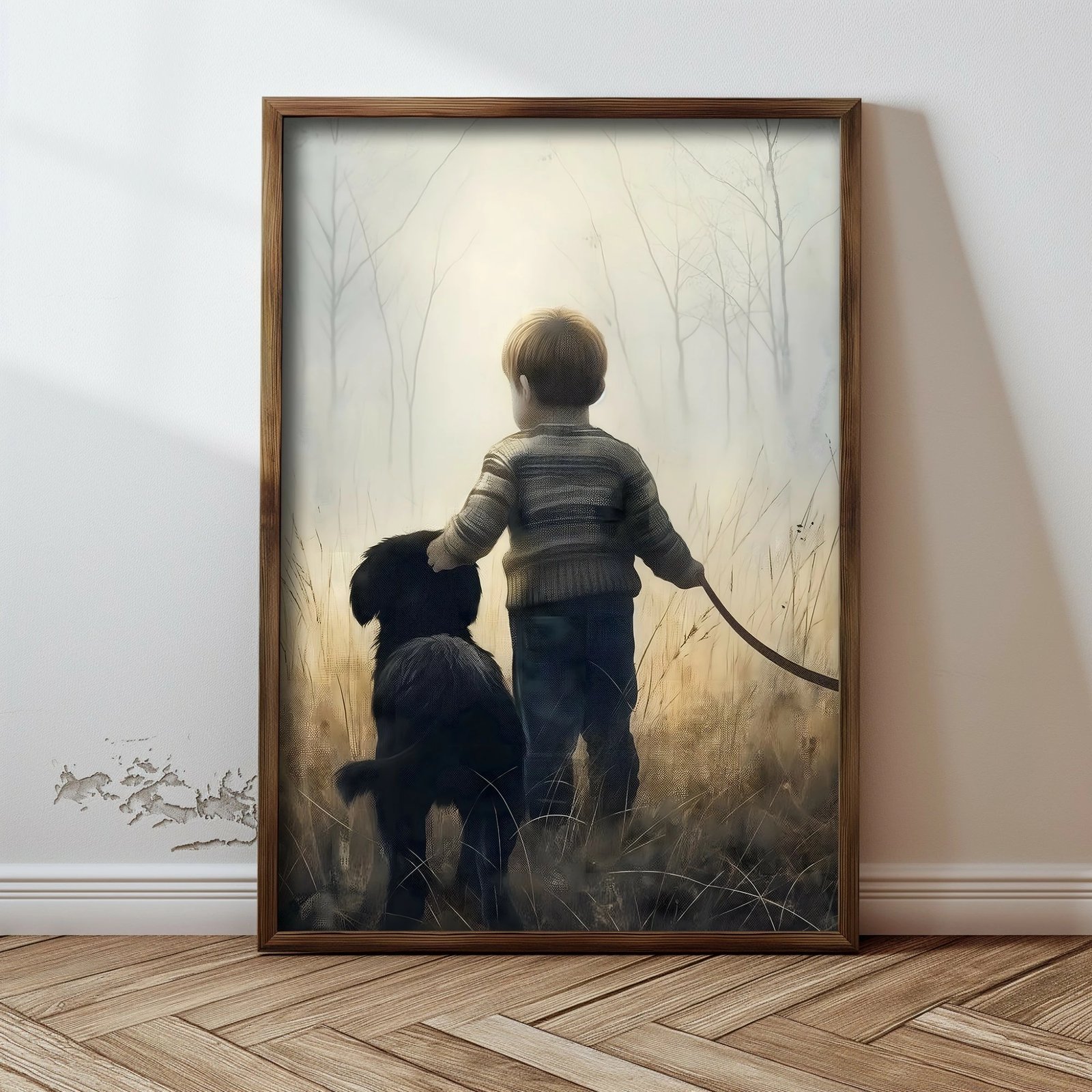 Pikturë dekorative me kornizë MDF, Wallity, GE229-L