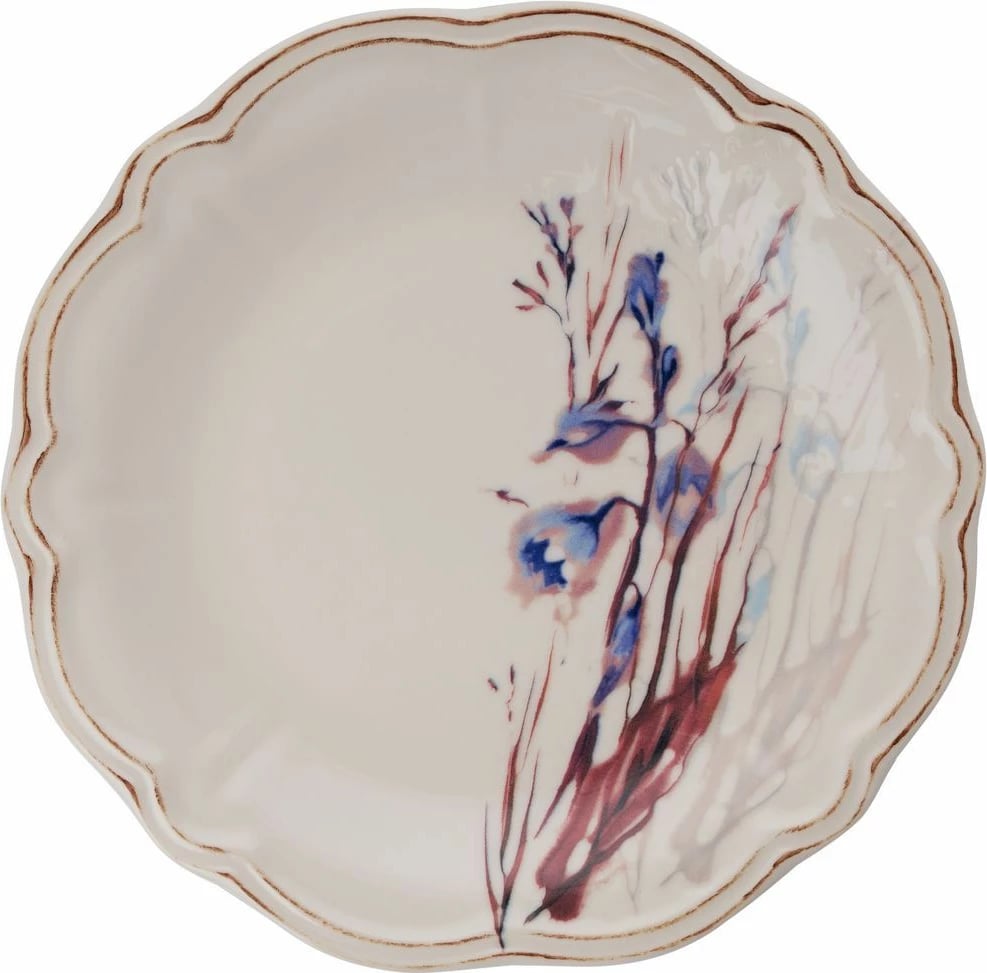 Set enësh për drekë (24 copë), Hermia Concept, ngjyrë blu rustika