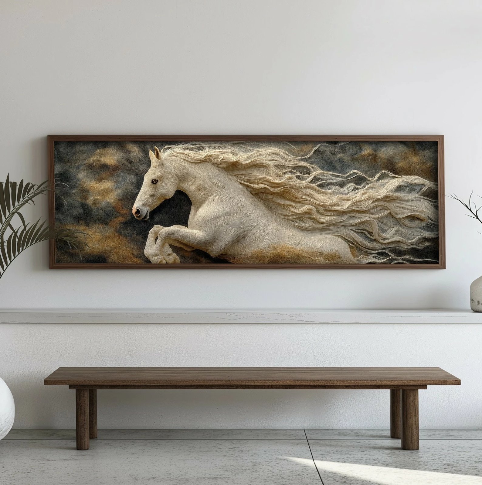 Pikturë dekorative me kornizë, MDF, Wallity, EMR062, shumëngjyrëshe