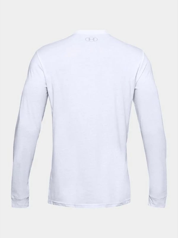 Maicë me mëngë të gjata për meshkuj Under Armour, e bardhë