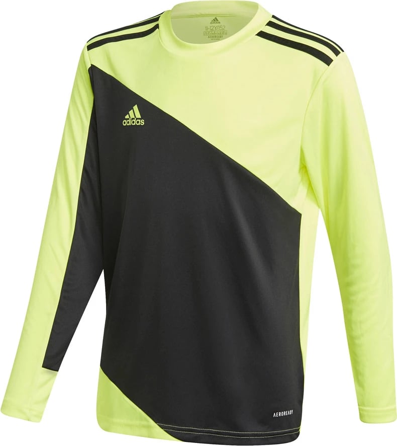 Fanellë portieri për fëmijë adidas, e zezë