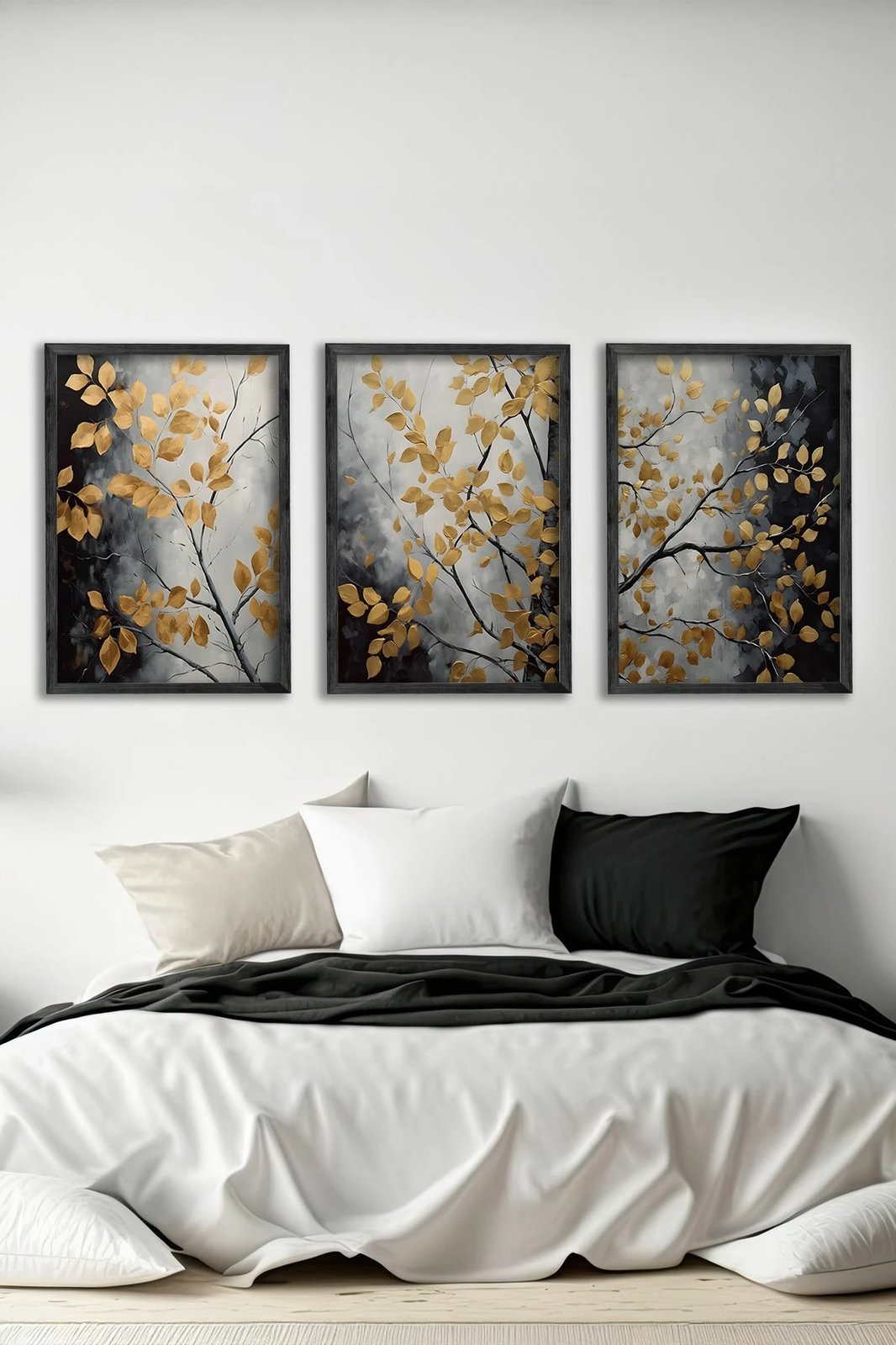 Pikturë dekorative me kornizë (3 copë), Wallity, Ersy3Syhcrv37