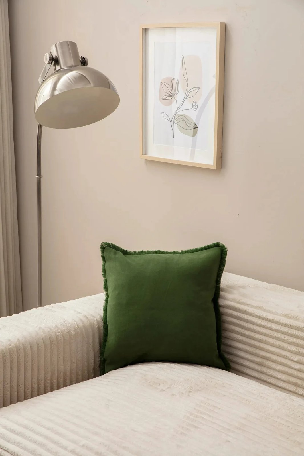 Jastëk i gjelbër, mbulesë, Evila Originals, 43x43cm