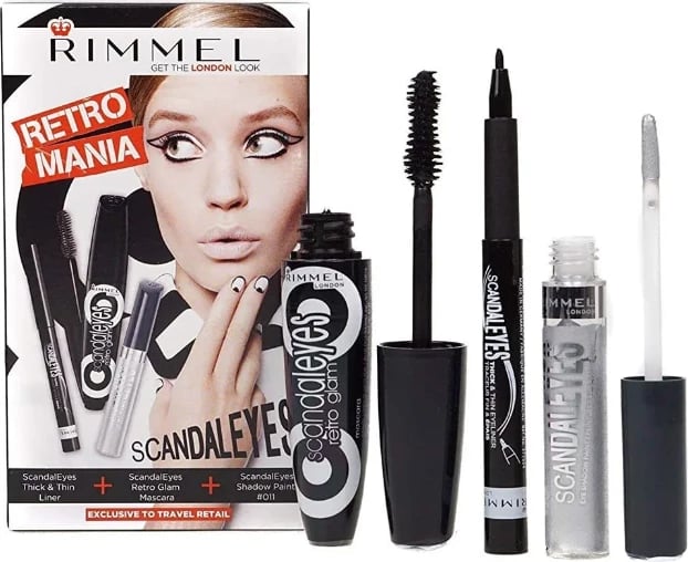 Set grimi Rimmel Retro Mania, 3 copë