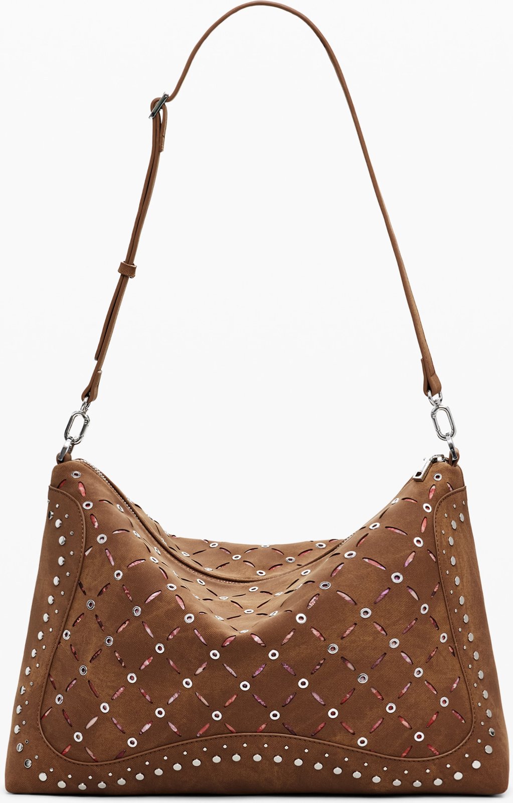 Çantë për femra Desigual Yankee Leiria Mini Bag, kafe