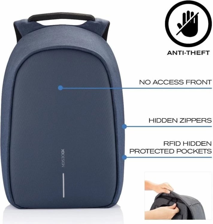 Çantë shpine për meshkuj Yakimasport, e kaltër