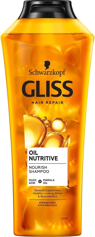 Shampon për femra Gliss Oil Nutritive 400ml Shampon për femra Gliss Oil Nutritive 400ml